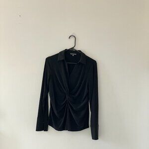 Adrianna Papell twist knot blouse, size small